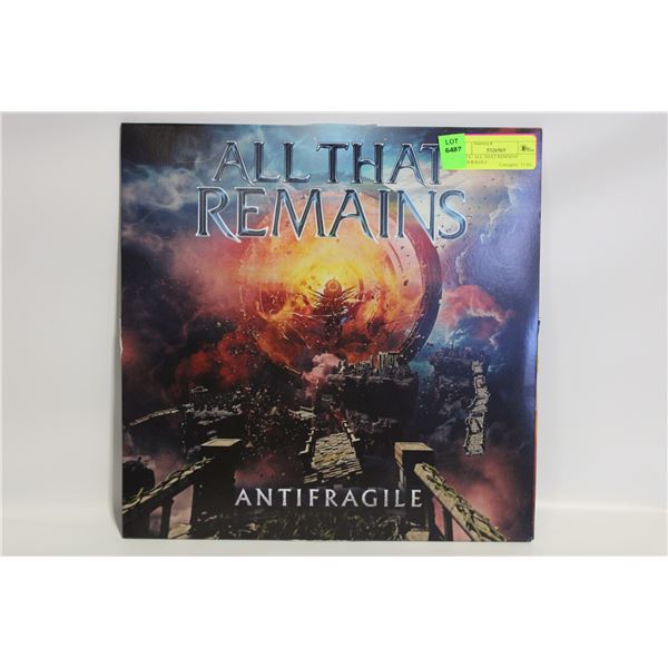 VINYL- ALL THAT REMAINS ANTIFRAGILE