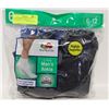 Image 1 : BLACK ANKLE SOCKS 6-12 SIZE 6-PACK FRUIT OF THE LO