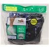 Image 1 : BLACK ANKLE SOCKS 6-12 SIZE 6-PACK FRUIT OF THE LO