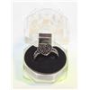 Image 1 : HEART-SHAPED ZIRCONIA RING SZ 7