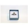 Image 1 : SILVER TONE FAITH HOPE LOVE IRISH LADIES' CLADDAGH