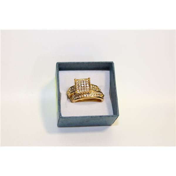 SET OF 2 RINGS SIZE 8