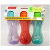 Image 1 : NEW 3 X 10OZ PLAYTEX SIPSTERS CUPS