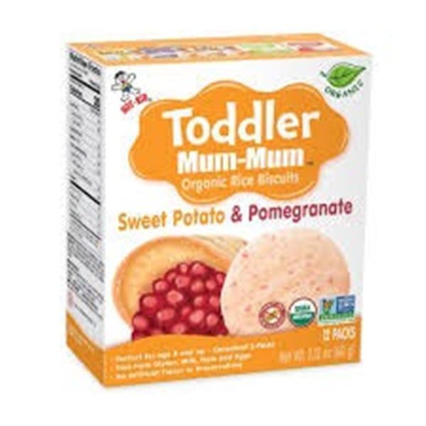 NEW 6 X 60G MUM-MUM SWEET POTATO & POMEGRANATE