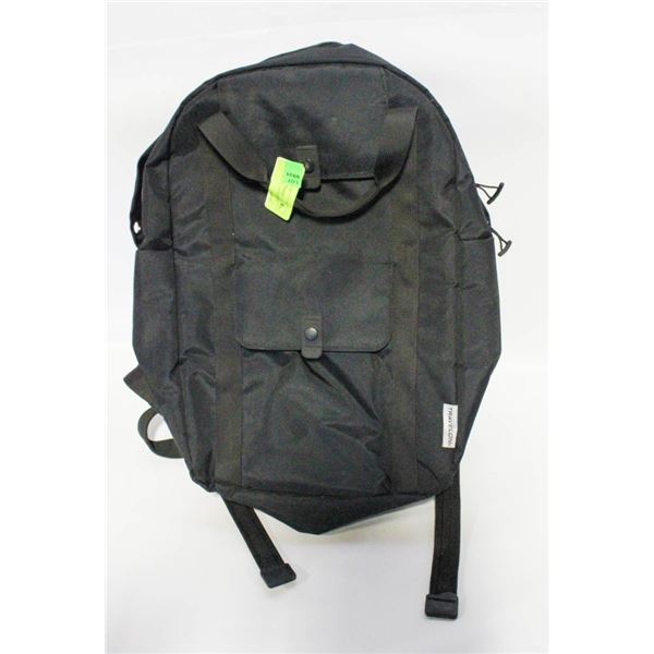 BLACK TRAVELON BACKPACK