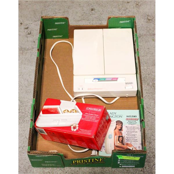 VINTAGE MIRROR/JEWELRY CLEANER/LADY REMINGTON