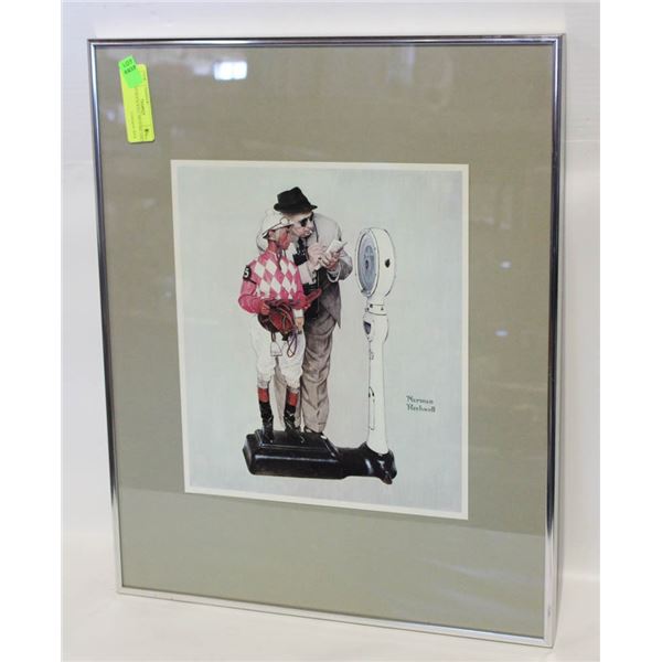 NORMAN ROCKWELL PICTURE 16X20 INCH