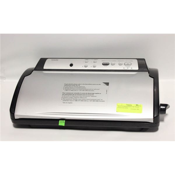 TILIA INTERNATIONAL INC. FOOD SAVER MACHINE