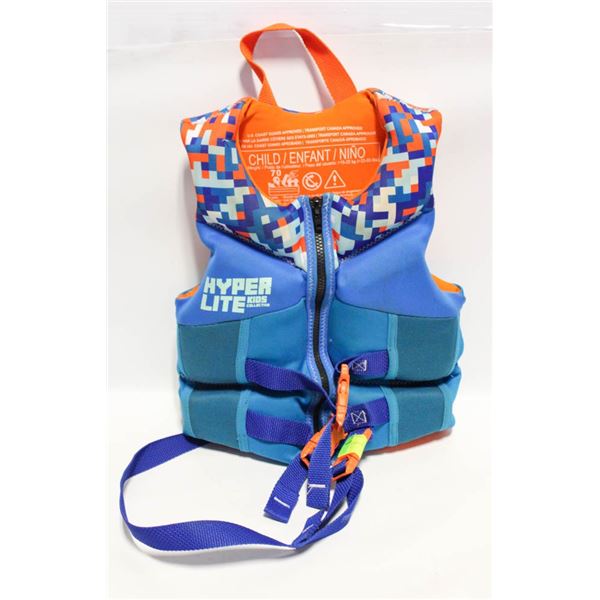 INFANT HYPER LITE KIDS LIFE JACKET