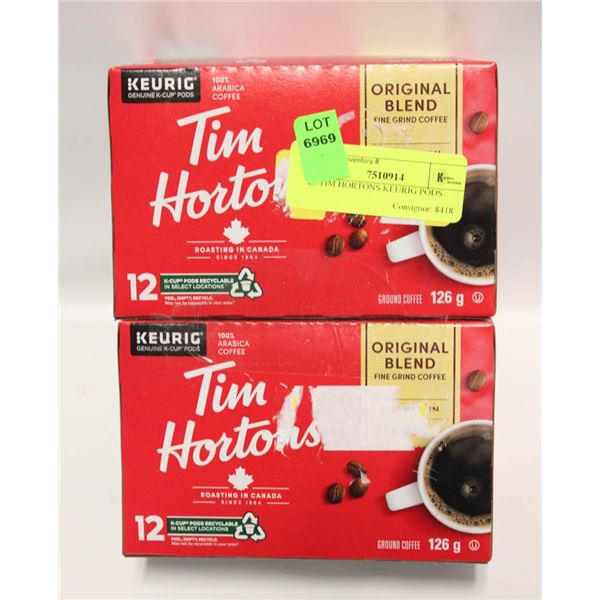 24 TIM HORTONS KEURIG PODS