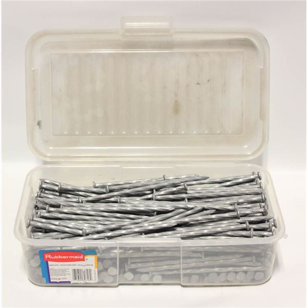 BIN 6" GALVANIZED STEEL NAILS