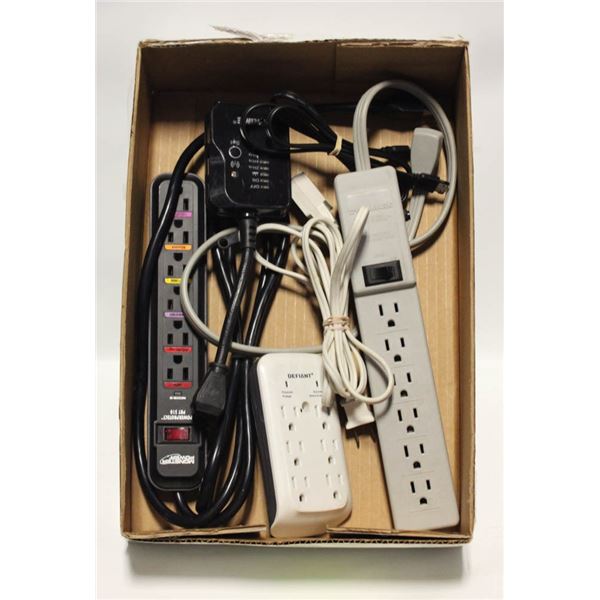 POWER BARS/TIMER/EXTENSION CORDS