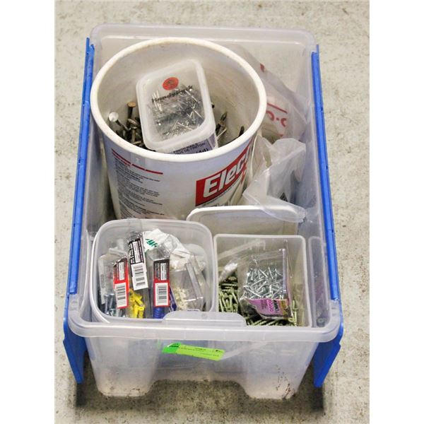 BIN SCREWS & NAILS