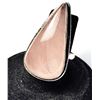 Image 1 : 28)  NATURAL ROSE QUARTZ SIZE 6.5 RING WITH