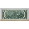Image 2 : 5)  USA $2.00 GREEN SEAL BANKNOTE FROM 1976.