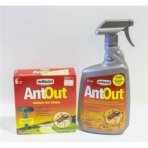 LOT OF FULL ANT OUT ANT KILLER