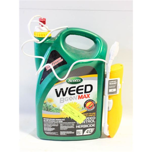 FULL JUG OF SCOTTS WEED BGONMAX