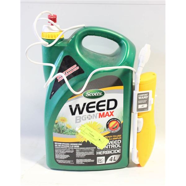 FULL JUG OF SCOTTS WEED BGONMAX