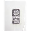Image 1 : 1 GRAM SILVER MAPLE BAR