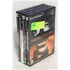 Image 1 : LOT OF 4 PLAYSTATION 2 PS2 VIDEO GAMES