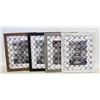 Image 1 : 4 NEW 9.5"X11" WOOD PICTURE FRAMES