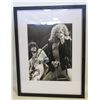 Image 1 : 17"X13" LED ZEPPELIN ROBERT PLANT SIGNED PRINT