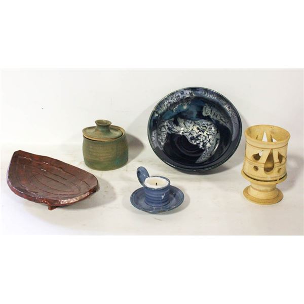 DECORATIVE POTTERY- ASSORTED LOT