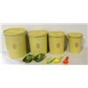 Image 1 : VINTAGE TUPPERWARE NESTING CANISTER SET