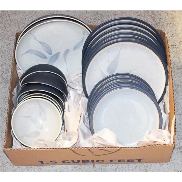 DENBY STONEWARE DISH SET- 20 PIECES