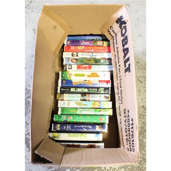 17 VINTAGE VHS COLLECTOR MOVIES ALL