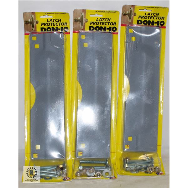 NEW 3 DON-JO LATCH OUT SWING