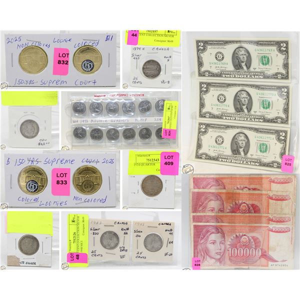 FEATURED COINS AND CURRENCY