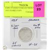 Image 1 : CDN 25 CENT COLLECTION SILVER 1935 COIN