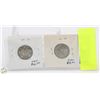 Image 2 : CDN 25 CENT COLLECTION SILVER 1937 + 1933