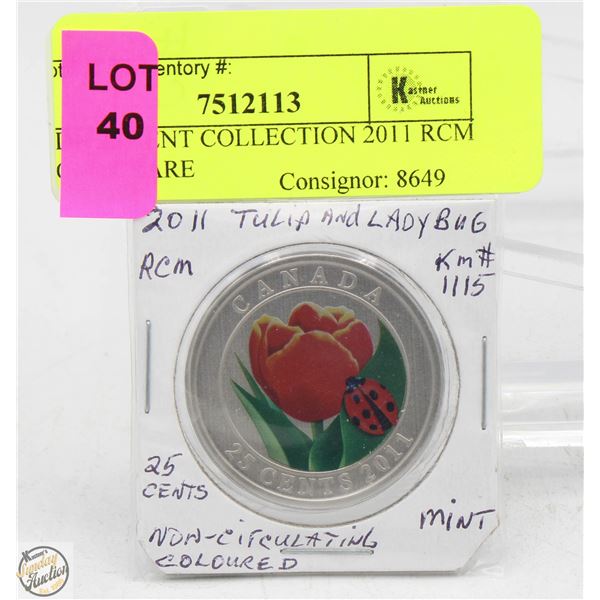 CDN 25 CENT COLLECTION 2011 RCM COLOR