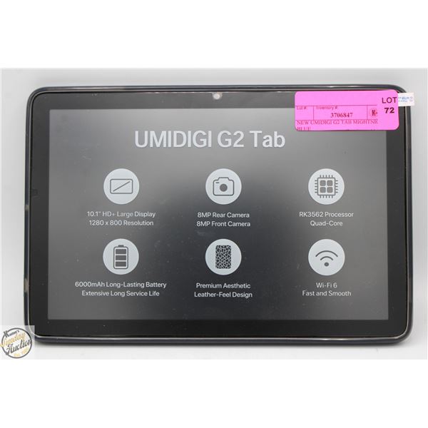 NEW UMIDIGI G2 TAB MIGHTNIGHT BLUE