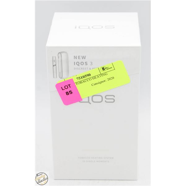 NEW IQOS3 TOBACCO HEATING SYSTEM 20 SINGLE MOMENTS