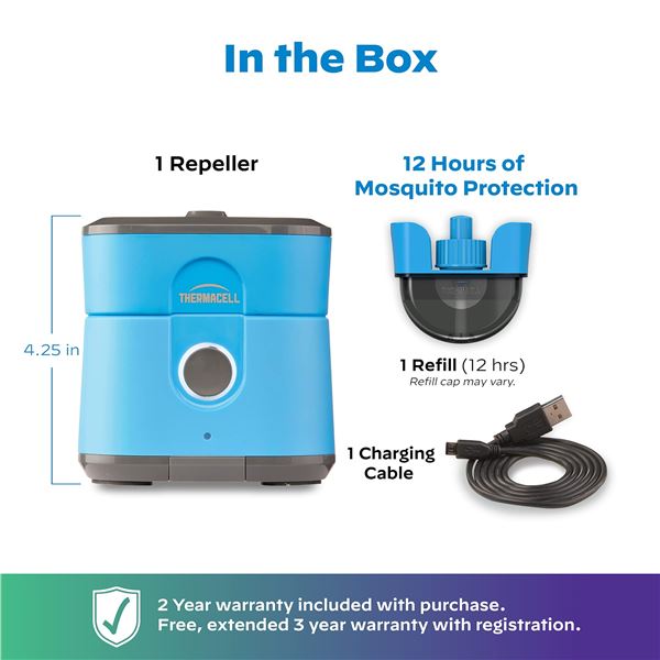 BRAND NEW THERMACELL RADIUS ZONE MOSQUITO REPELLEN