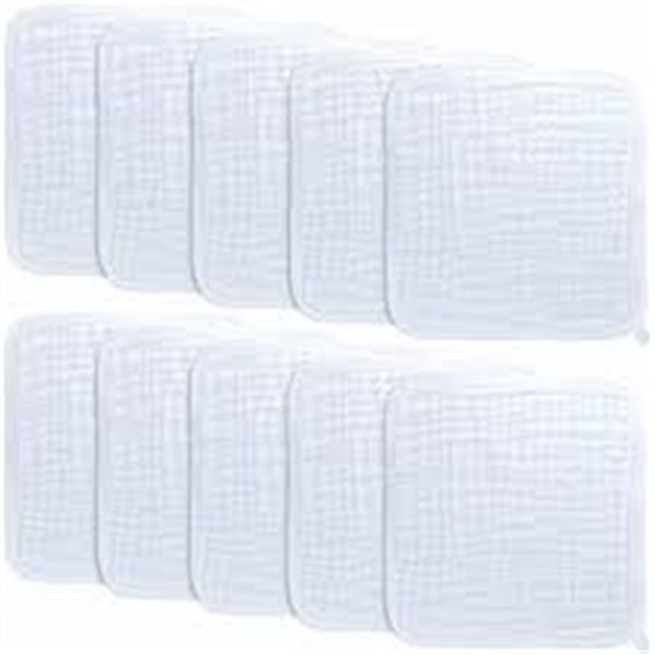 NEW COMFYCUBS 10 MUSLIN WASHCLOTHS