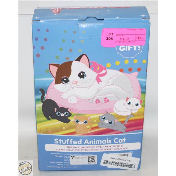 NEW STUFFED ANIMALS CAT