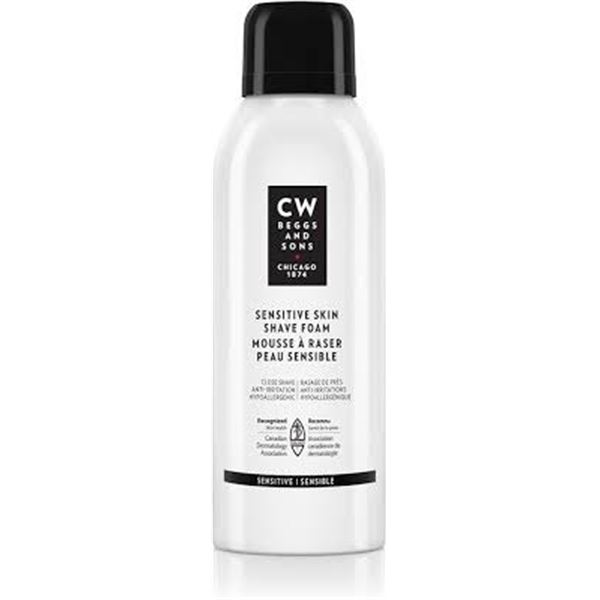 NEW 2 X 150ML CW BEGGS AND SONS SHAVE FOAM
