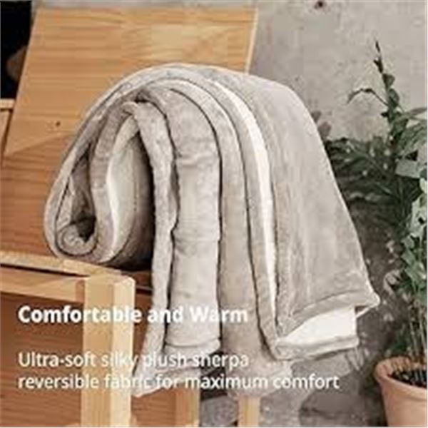 NEW TEMPLEOET HEATED THROW 50 X 60"