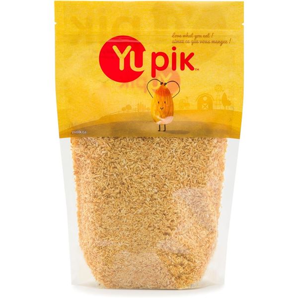 NEW CASE WITH 6 X 1KG BAG OF YUPIK TOASTED COCONUT