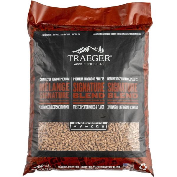 20LB TRAEGER PREMIUM HARDWOOD PELLETS