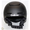 Image 1 : NEW MEDIUM ONBROS SKI/SNOWBOARD HELMET, BLACK