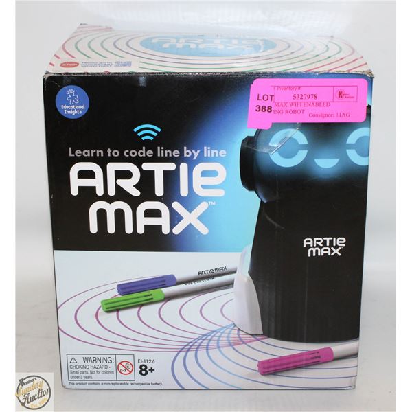 ARTIE MAX WIFI ENABLED DRAWING ROBOT