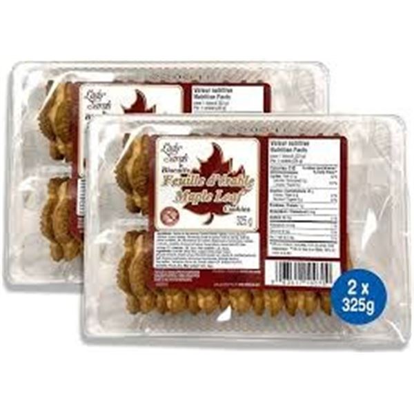 NEW 24X325G LADY SARAH MAPLE CREME COOKIES NO BB