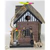 Image 1 : WOODEN "BEACH HOUSE" BIRD HOUSE