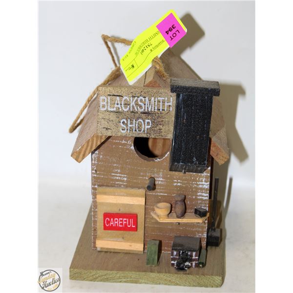 BLACKSMITH SHOP BIRDHOUSE