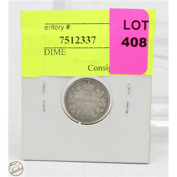 CDN 1881 DIME
